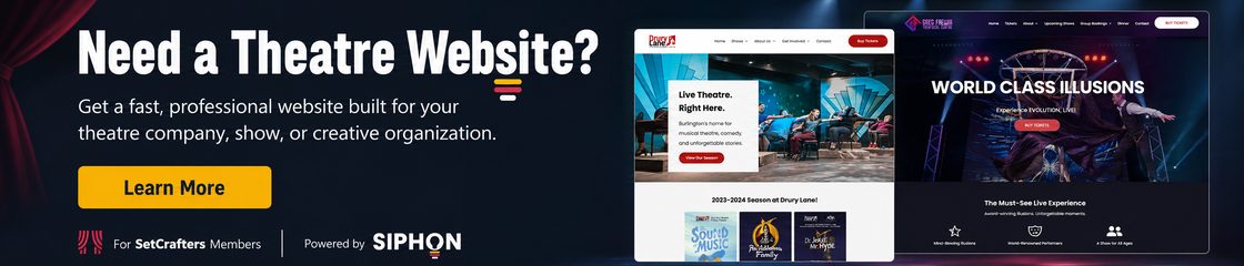 Need A Theatre Website?